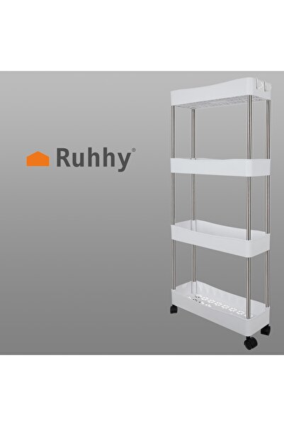 Ruhhy Raft organizator rulant pentru baie și bucătărie, pentru dulapuri și ac...