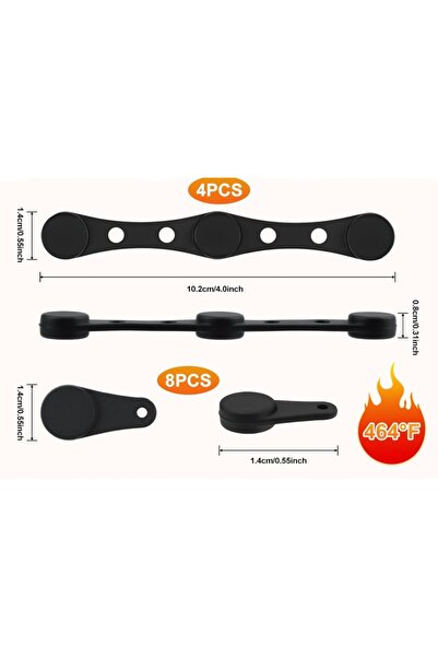 NO BRAND MAGNETI FRITEZĂ CU AER CALD, SUPORTURI MAGNETICE PENTRU HÂRTIE, SET ...