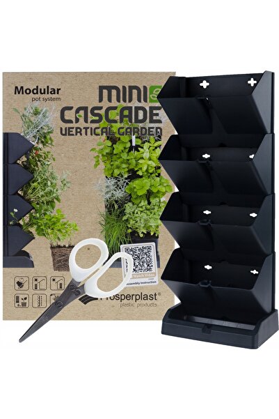 Martom PLANTĂ GRĂDINĂ Ghiveci de flori Jardinieră verticală cu cascadă Jardin...