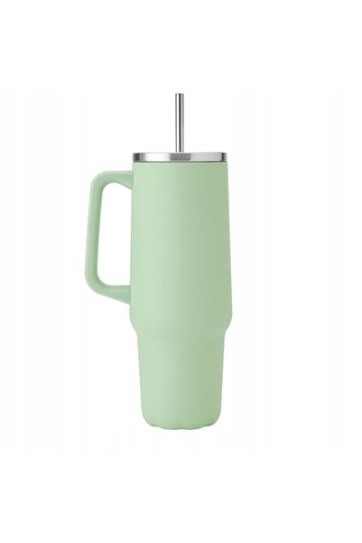 NO BRAND Cană termică S'well XL 1180ml cu pai pentru băuturi, cafea, ceai, roz