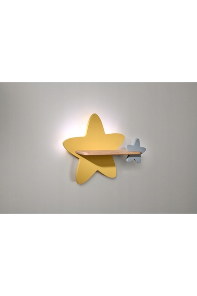 Reality Candellux STAR aplică de perete LED 5W 4000K 250lm lemn/oțel
