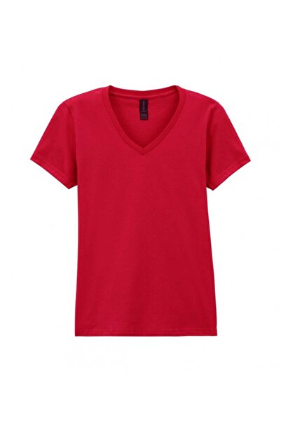 GILDAN Tricou pentru femei cu decolteu in V, GIL64V00