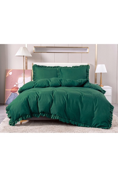 Cotton World Lenjerie de pat florală 160x200 două huse SET LUX PREMIUM FFB-2595