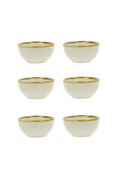 NO BRAND ROSE&TULIPANI CONCERTO AVORIO Set de 6 boluri rotunde 7 cm