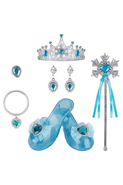OEM Set de Joaca cu Pantofi Bleu & Accesorii de Printesa