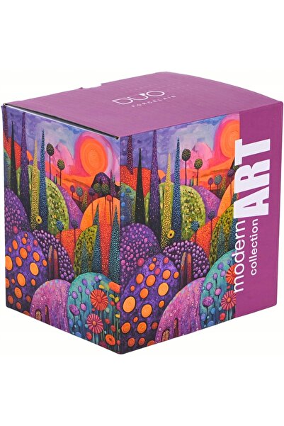 Duo Cana cu infuzor BUBBLY HILLS în cutie, 450 ml, cană colorată pentru cadou