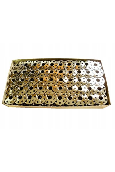 NO BRAND SET DE 100 DE BOBINE METALICE PENTRU MAȘINA DE CUSUT JUKI SIRUBA JAC...
