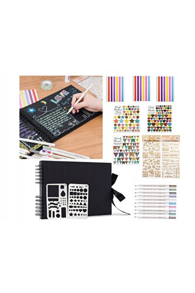 NO BRAND ALBUM FOTOGRAFIC SCRAPBOOKING SET DE DECORARE DIY CADOU