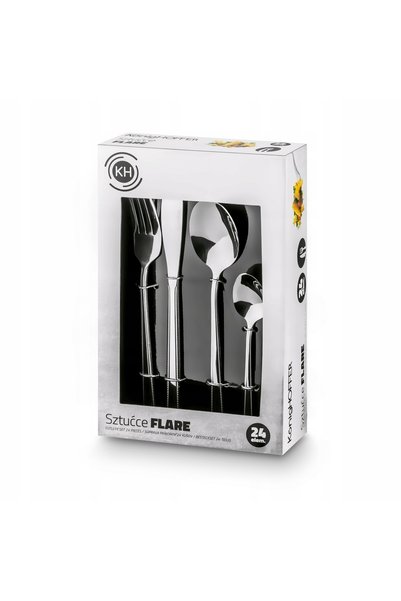 Konighoffer Set de tacâmuri din oțel inoxidabil pentru 6 persoane Flare 24 el