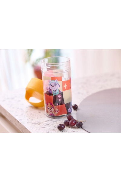 Koziol Sticlă de apă din plastic pentru copii, Paw Patrol, Marshall, Rubble, ...