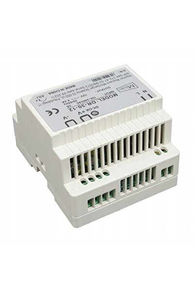NO BRAND Sursă de alimentare pentru șină DIN 12V 2,5A 30W LED CCTV
