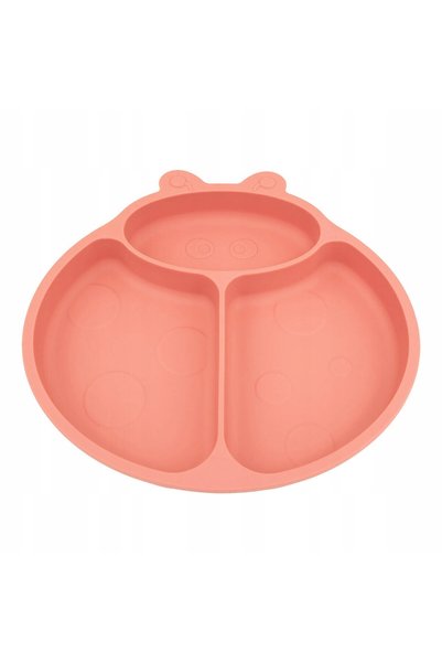 Atmosphera SET DE VASE DE MASĂ PENTRU COPII DIN SILICON, 4 PIESE: FARFURIE, BOL