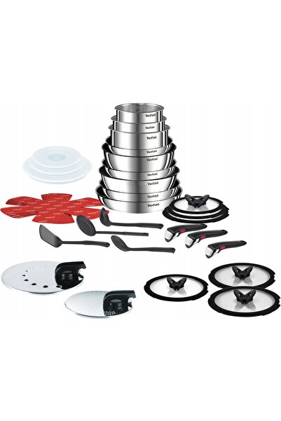 TEFAL Set de capace pentru oale și linguri Ingenio emotion 31el.