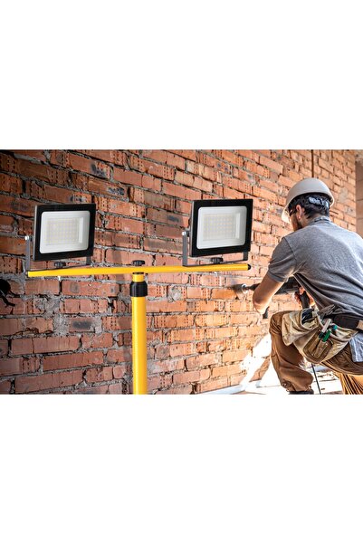 MasterLED Proiector de lucru LED cu halogen pe stativ