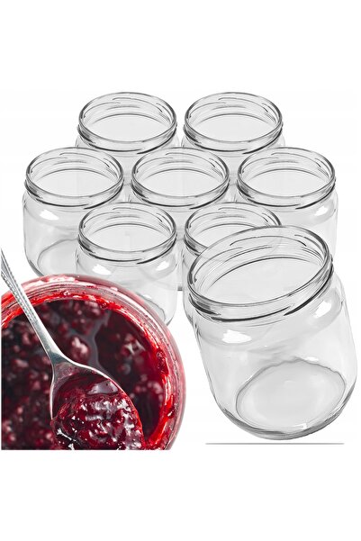 Martom Borcane 540 ml 500 ml pentru conservare gemuri miere 16 bucăți