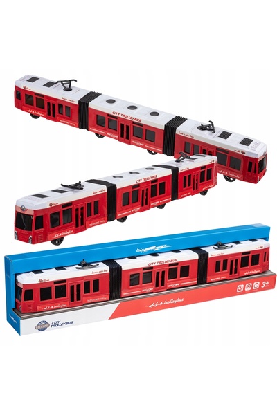 Norimpex Tramvai realist cu 3 vagoane
