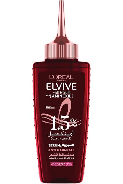 L'Oreal Paris Elvive سيروم لوريال باريس إلفيف ريزيست أمينكسيل لتساقط الشعر 10...