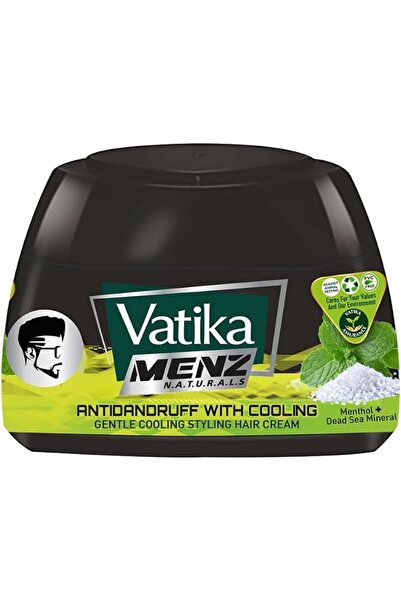 Vatika Ayurveda كريم فاتيكا ناتشورالز للرجال المضاد للقشرة وتصفيف الشعر 140 م...
