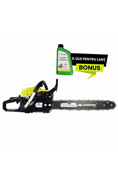 MESTERINO Drujba pe benzina TOOLS NT-CS5200, motor in 2 timpi, 52cc, 3 CP, la...
