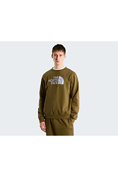 THE NORTH FACE M Tnf Essential Drew Peak Regular Crew Men's Outdoor Sweatshir...