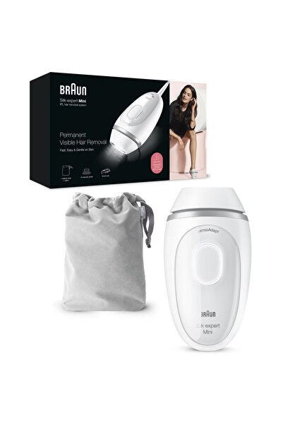Braun IPL Αποτριχωτική συσκευή IPL Silk·expert Mini PL1124, SensoAdapt, 300.0...