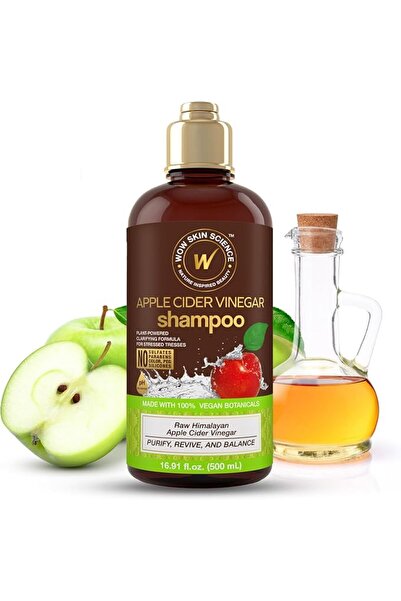 Wow Life Science WOW Skin Science Apple Cider Vinegar Shampoo - Hair Growth S...