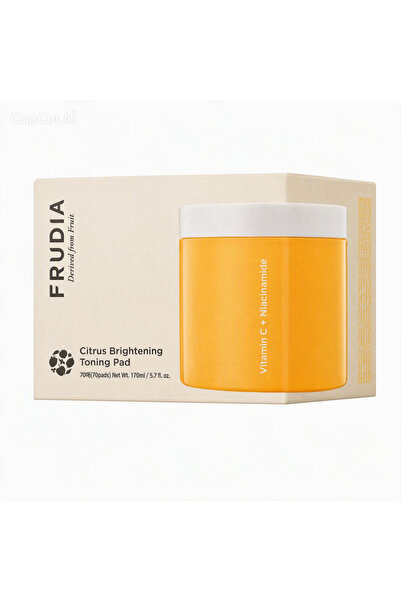 FRUDIA Citrus Vitamin C Aydınlatıcı Toning Ped (70 Adet)