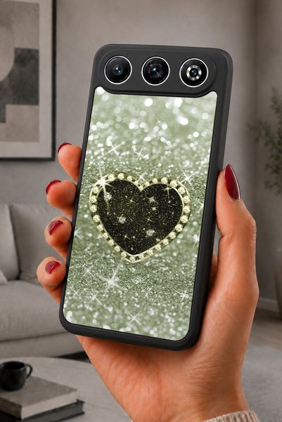 General Mobile Gm 26 Compatible Printed, Matte Black, Soft Silicone, Protecti...