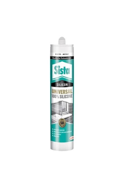 ARNEER Mey İthalat® Sista Üniversal Beyaz Silikon 280 Ml