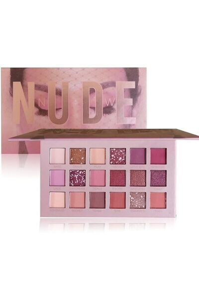 YRQX 18 Colors Eyeshadow Palette, Matte Glitter Shimmer Eyeshadow Makeup, Ble...