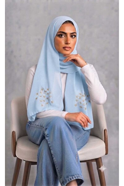 Veil Designer Boal's Design Features Embroidery on Both Sides of the Japanese...