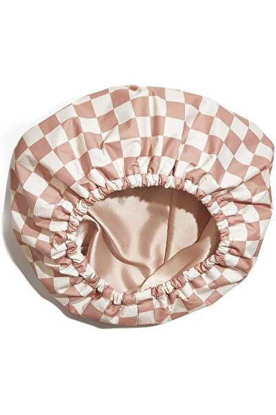 ASKIND Luxury Shower Caps for Women Reusable Waterproof, Flexi Satin Lined, L...