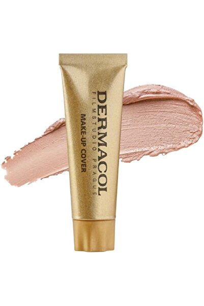 Dermacol كريم أساس ميني كامل التغطية 13 جرام، مكياج سائل مات مع عامل حماية من...