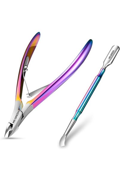 GENERAL Mr. Green Fleshy Tissue Trimmer with Fleshy Tissue Pusher, Profession...