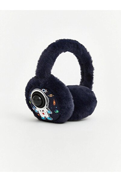 LC Waikiki Space Themed Plush Boys' Headphones (W6)