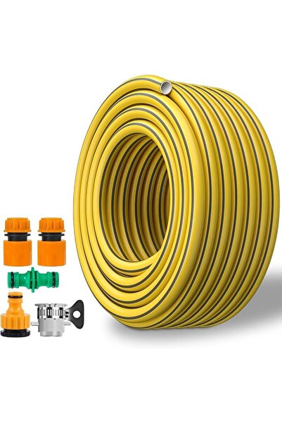 HASTHIP ® Flexible Heavy Duty 50ft x 5/8" Garden Water Hose, Lightweight, Kin...