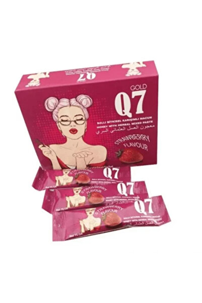 DURRAT AL ASAL Gold Q7 honey paste 12pcs (Strawberry Flavour)