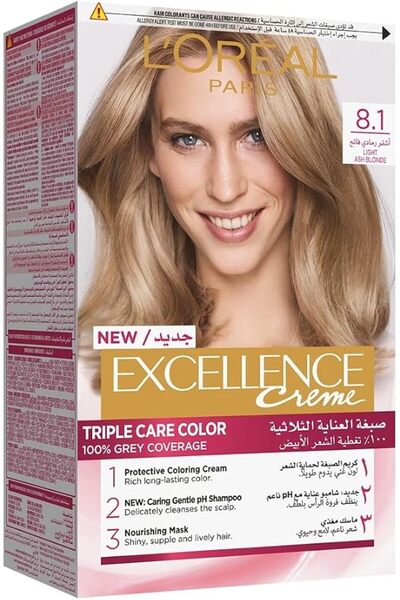 L'Oreal Paris Elvive L’Oréal Paris Excellence, 6.1 Dark Ash Blonde