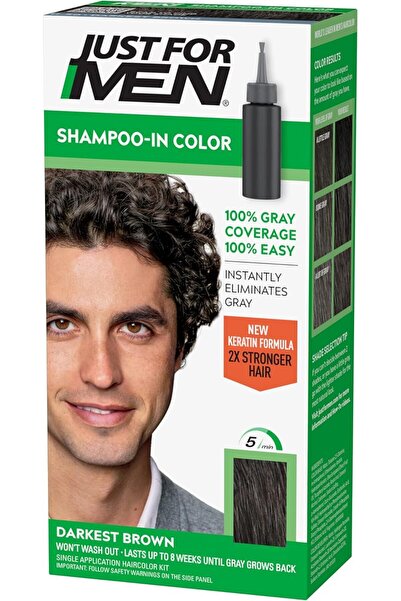 Just For Men hair darkest brown h-50
