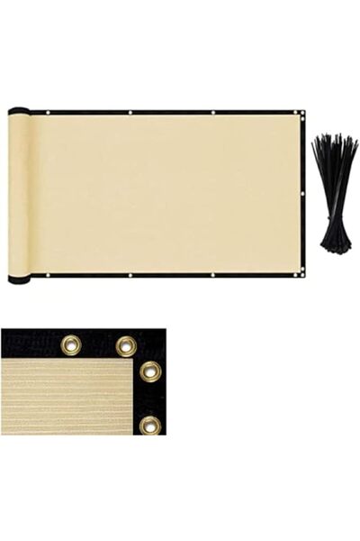 SriMaa Ventures 5mx1m Privacy Screen Fence Cover | 90% Cable Blockage Zip Tie...