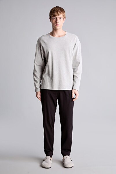 DeFacto 100% Cotton Regular Fit Stretchy Leg Sweatpants I8497Ax26Au