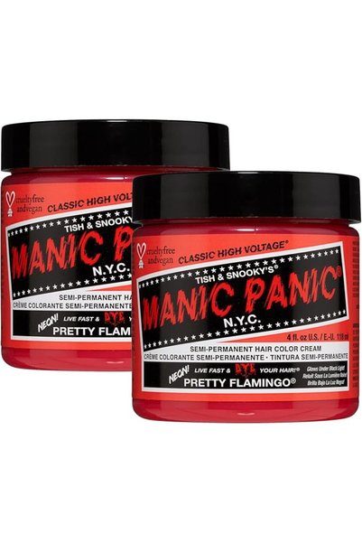 Manic Panic مانيك بانيك كريم صبغة شعر شبه دائمة كوتون كاندي بينك، 4 اونصة