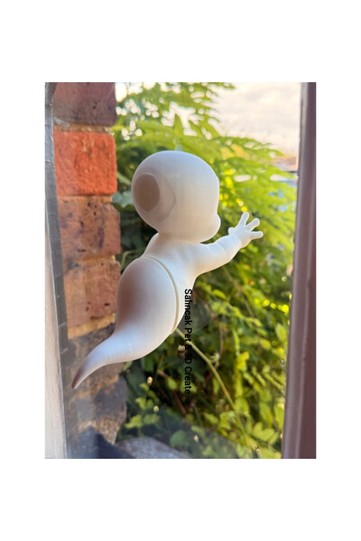 Salıncak Sevimli Hayalet Casper 2 ParÇa (Kendinden Yapışkanlı) 12*5Cm