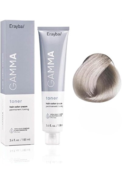 Erayba GAMMA Toner Permanent Coloring Cream, 100 ml, Vegan, PPD Free (0/02 Ir...