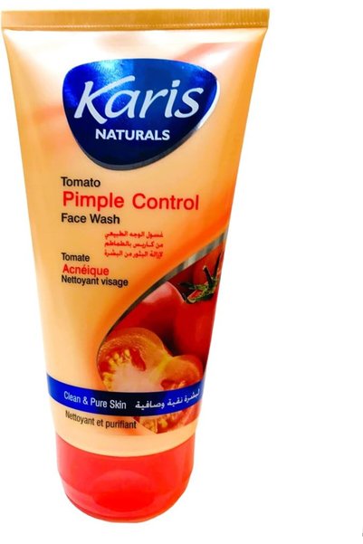 Karis غسول الوجه الطبيعي بالطماطم للتحكم في حب الشباب - يقلل من ظهور البثور و...