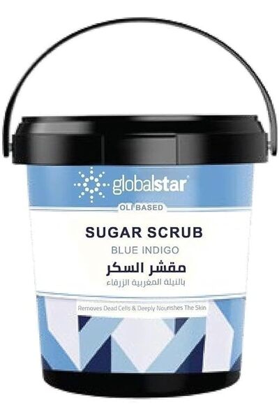 Globalstar مقشر السكر الدهني مع الأزرق النيلي، 600 مل