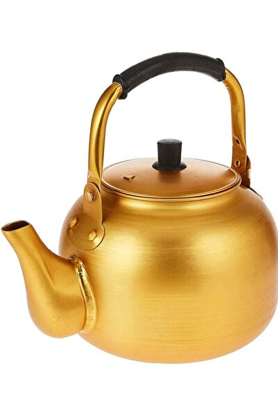 Twinkle Mart Aluminium Tea Kettle 2L Gold/Black