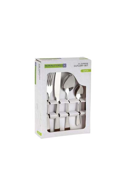 Generic S Supreme Cutlery Set - RF12444/ 16 Pieces Spoons Set, Includes 4 Tab...