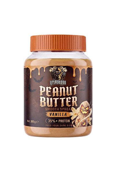 Grimsupps PEANUT BUTTER 300 GR - PROTENLİ FISTIK EZMESİ VANİLYA