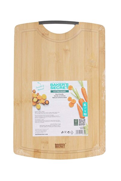 Generic Baker's Secret Bamboo Cutting Board 38cm, Durable Bamboo Build for Ev...
